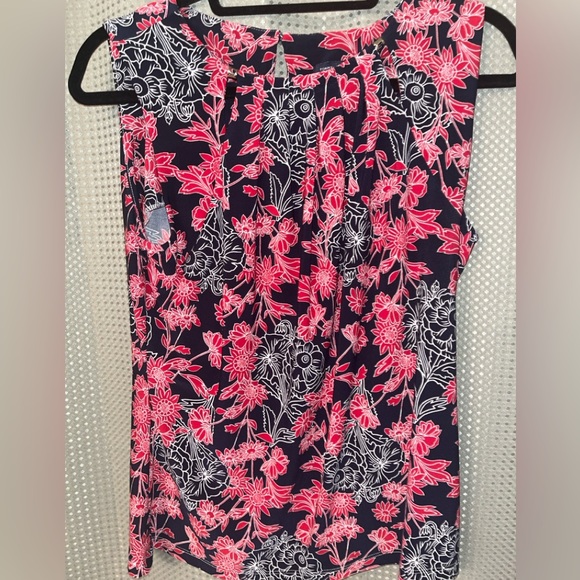 Tommy Hilfiger Sleeveless Top w/ Cutout Details SZ M - Picture 1 of 4